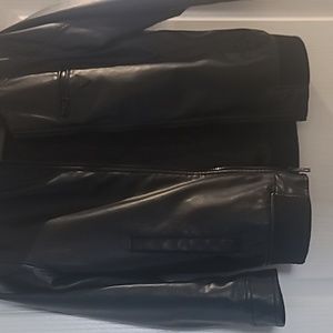 Black like leather jacket